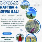 THE BEST TOURISM COMBINATION OF BALI RIMBA RAFTING AND SWING | BALI | TIPS INDONESIA | 0858-4027-8033