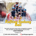 TEMPAT REKOMENDASI LIBURAN DI BALI | RAFTING AYUNG PERTIWI | 0857-5505-9965