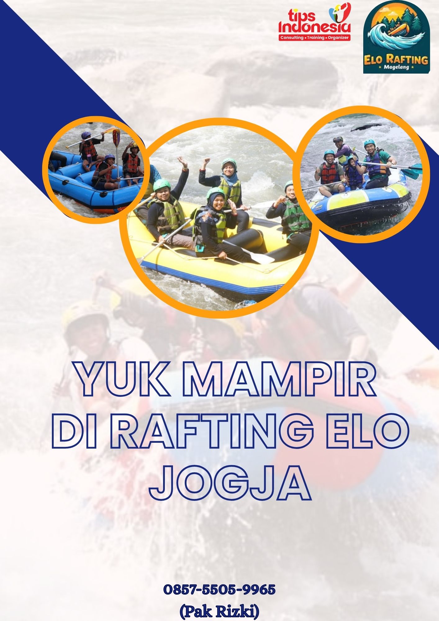 MAIN AIR SEKALIGUS LIBURAN | COBA RAFTING DI ELO JOGJA | CALL 0857-5505-9965