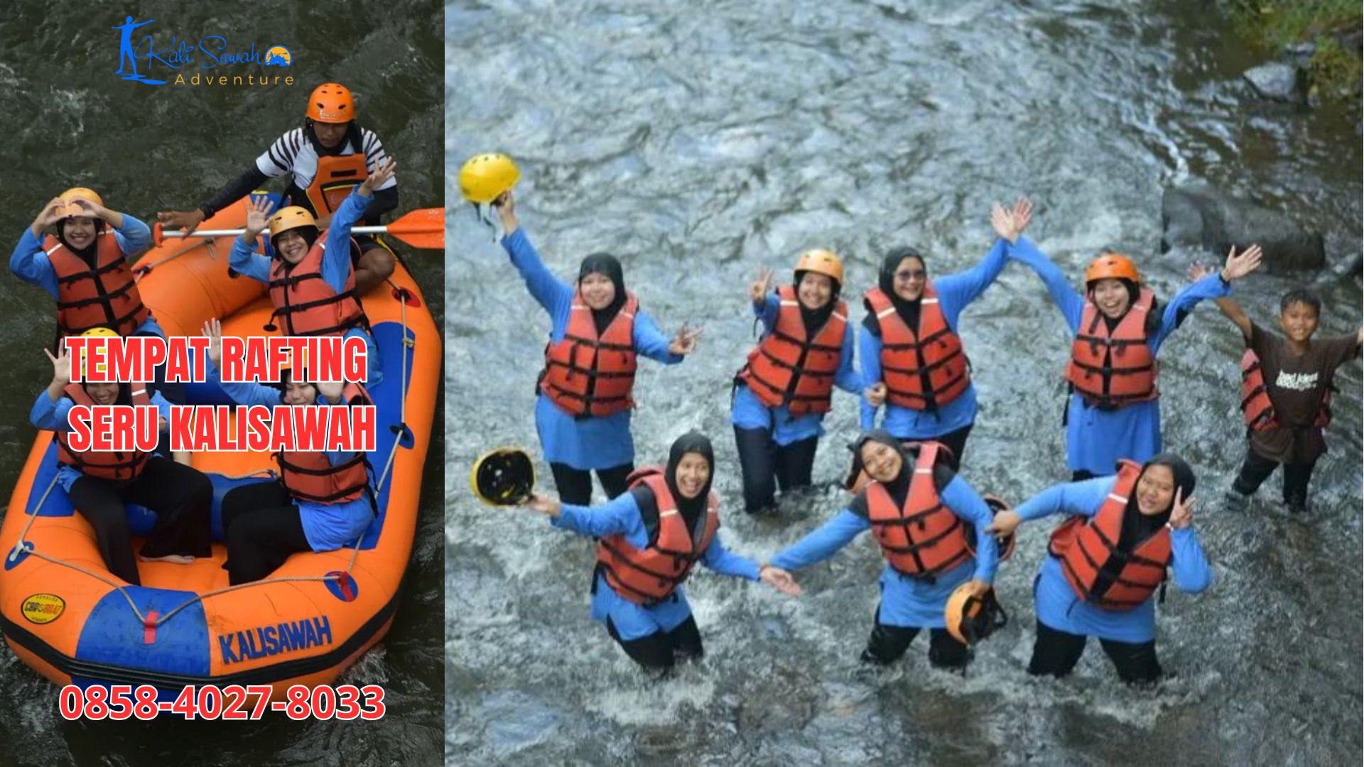 TEMPAT RAFTING SERU KALISAWAH | TIPS INDONESIA | 0858-4027-8033