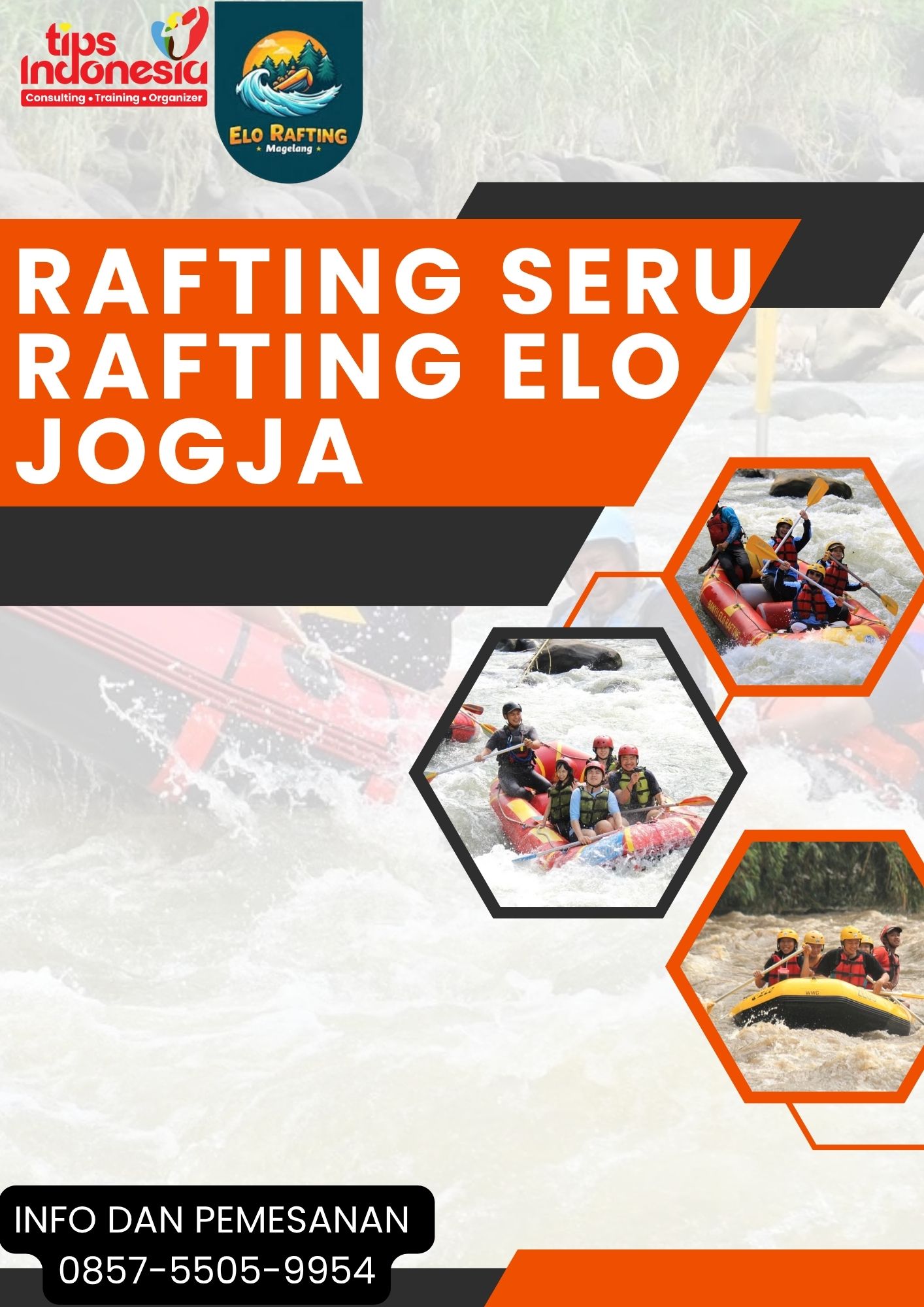 COBAIN RAFTING DI JOGJA | RAFTING ELO | CALL 0857-5505-9965