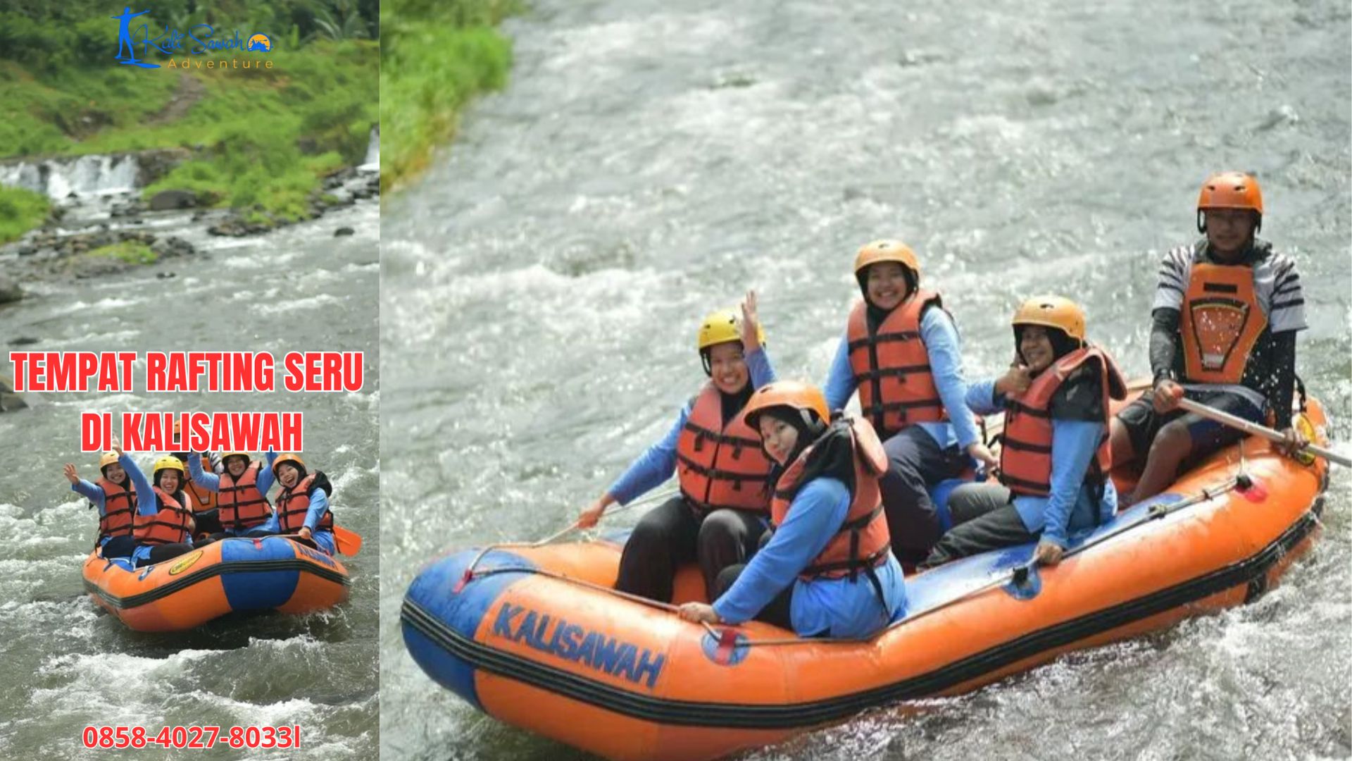 TEMPAT RAFTING SERU DI KALISAWAH | TIPS INDONESIA | 0858-4027-8033
