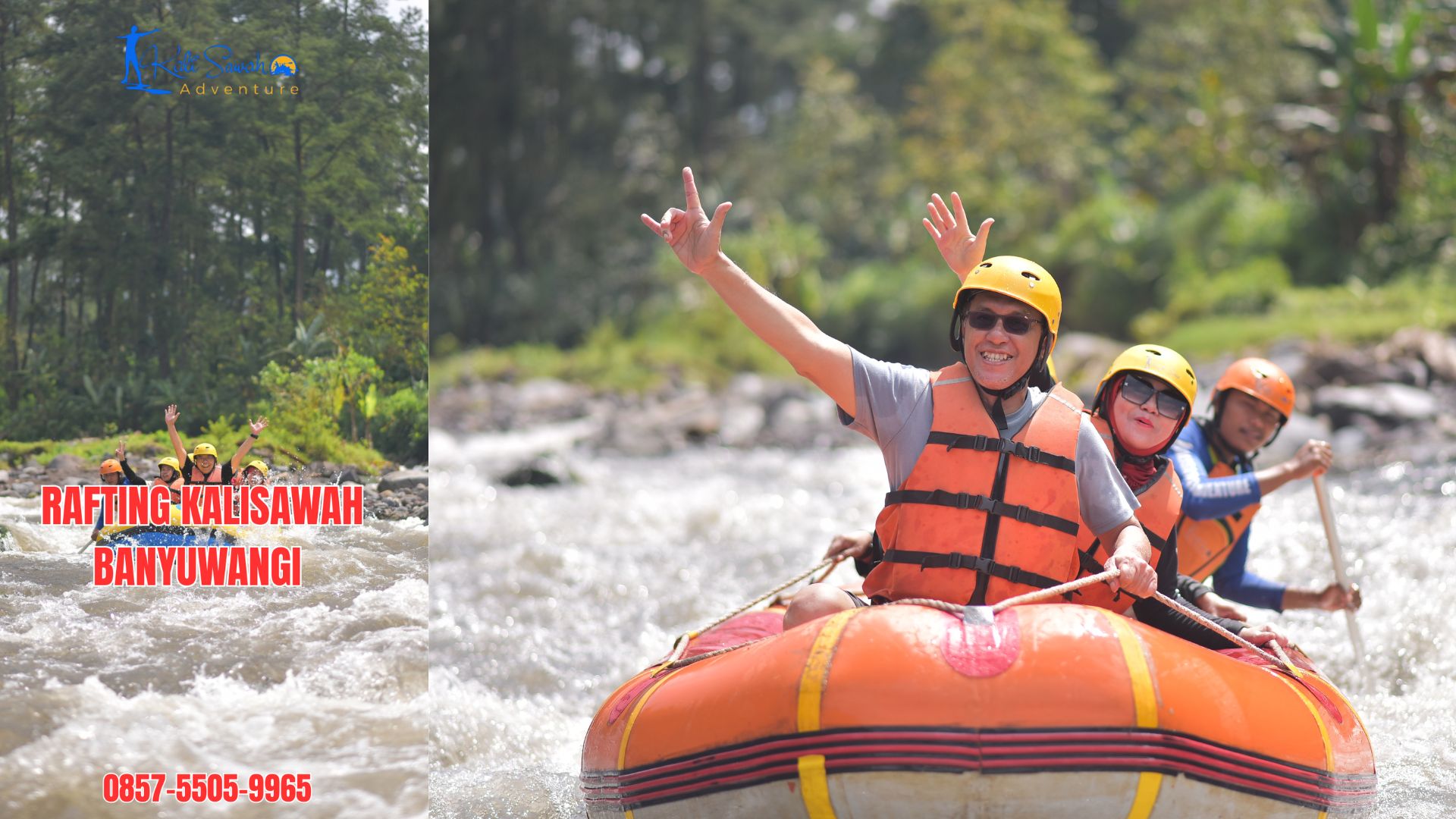RAFTING KALISAWAH BANYUWANGI | RAFTING KALISAWAH | 0857-5505-9965