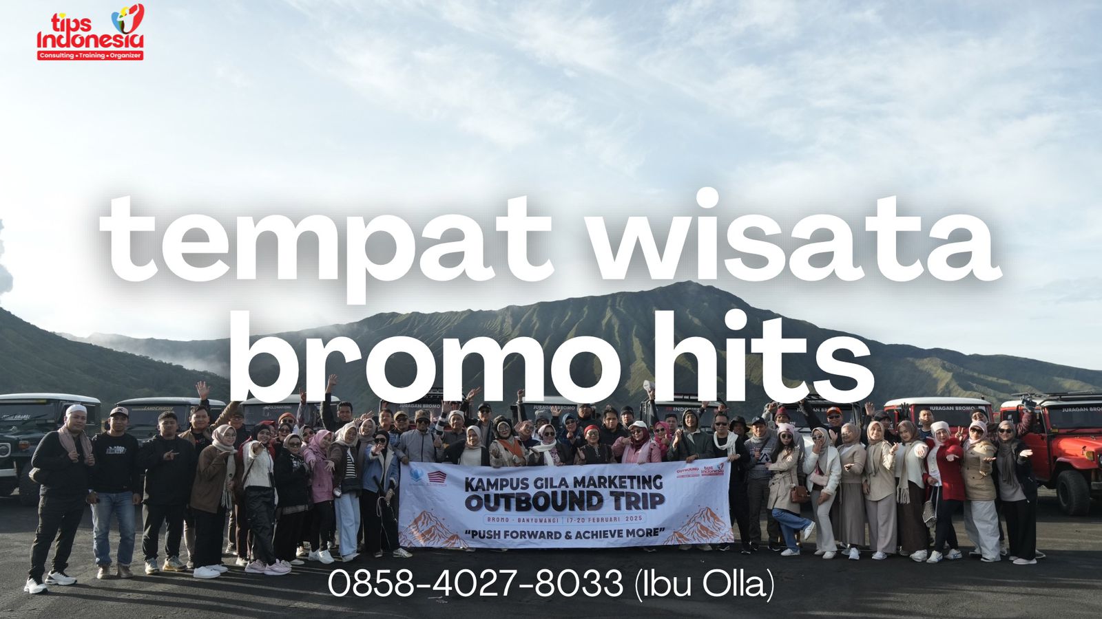 TEMPAT WISATA BROMO HITS | TIPS INDONESIA | 0858-4027-8033