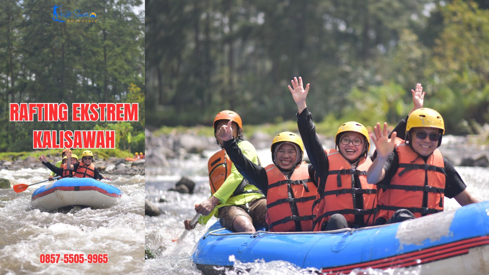 RAFTING EKSTREM KALISAWAH | RAFTING KALISAWAH | 0857-5505-9965