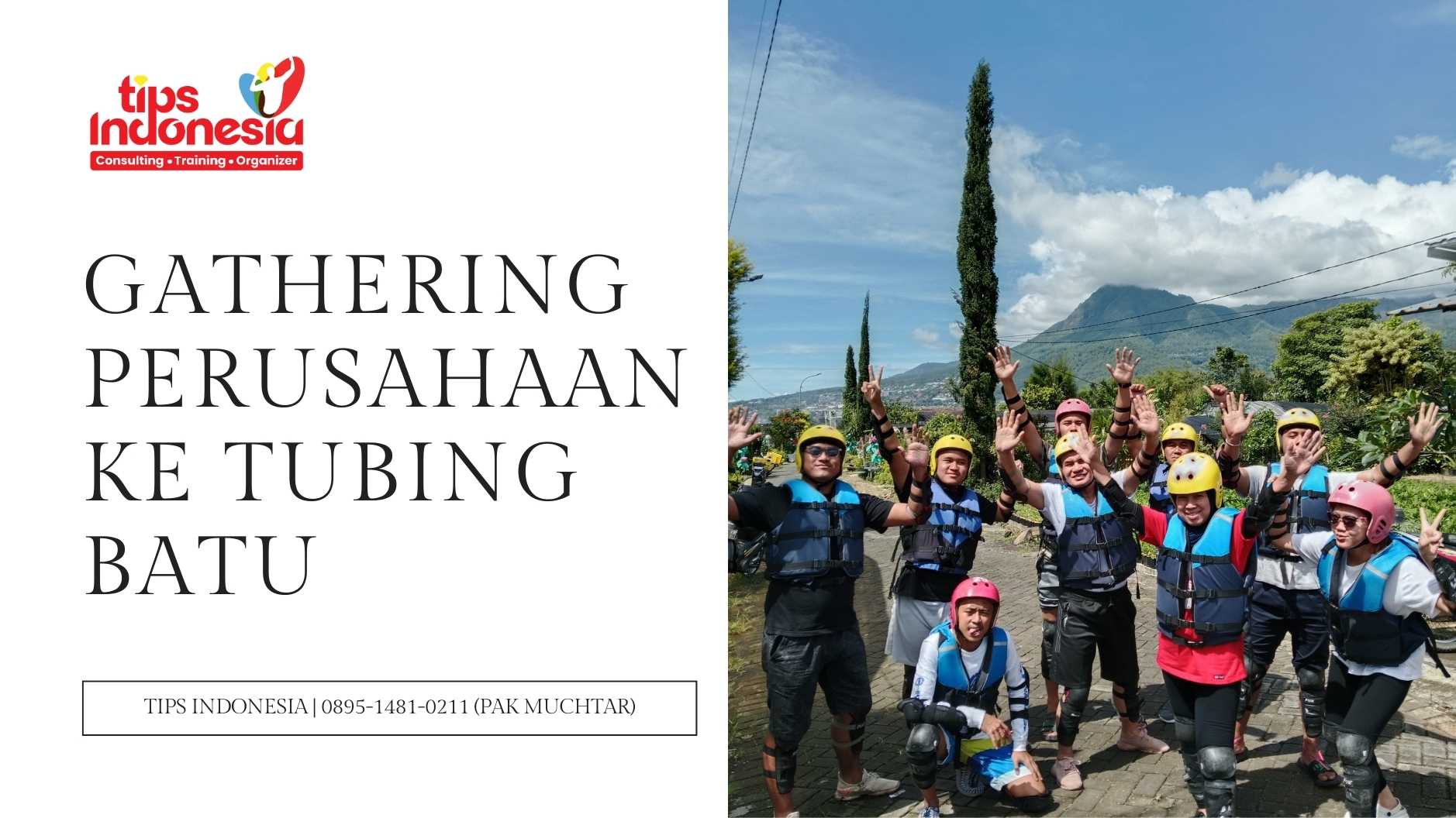 EO WISATA TUBING BATU MALANG | TIPS INDONESIA | 0895-1481-0211