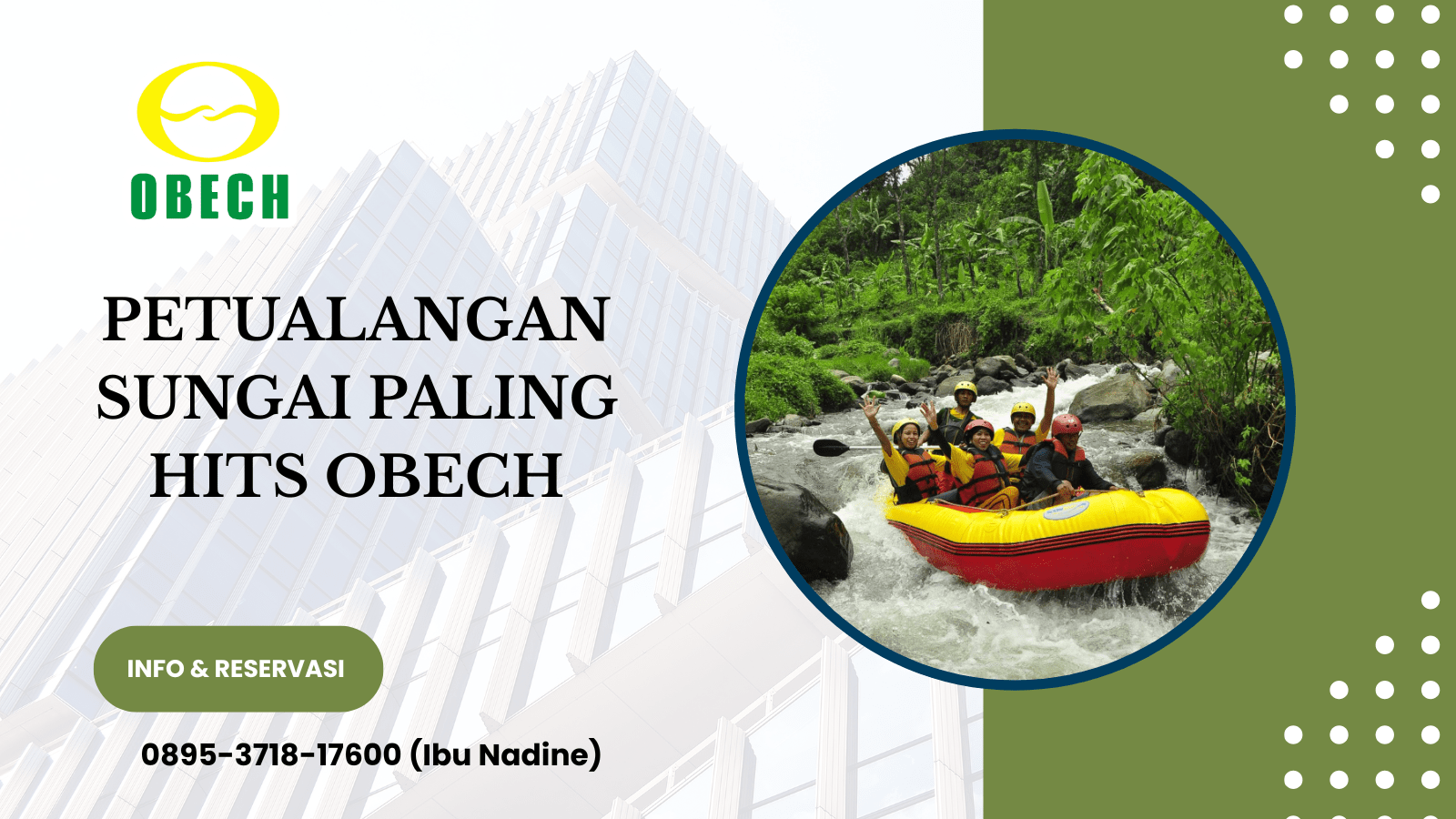 PETUALANGAN SUNGAI PALING HITS OBECH | RAFTING OBECH | 0895-3718-17600