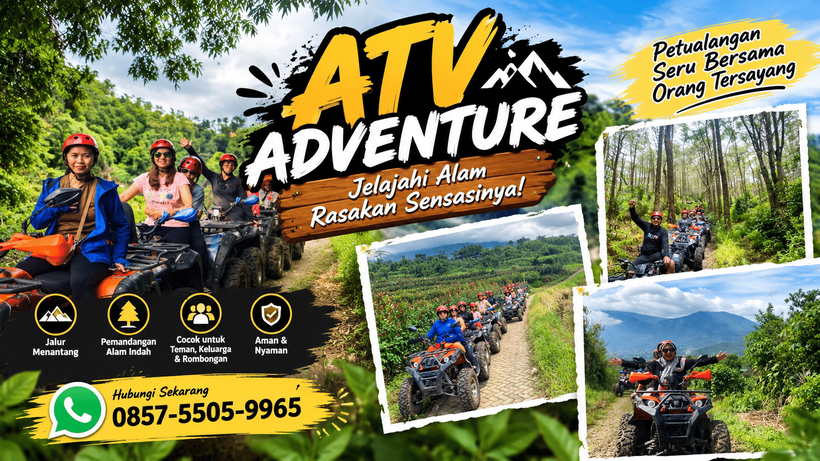 Wisata ATV: Temukan Sensasi Petualangan di Balik Jalur Alam yang Menantang